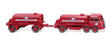 Mercedes-Benz LP 333 Tank Truck with Trailer - Assembled -- Esso (red, white, German Lettering)