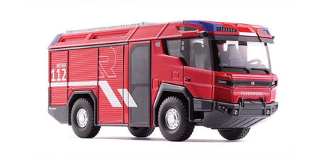 Rosenbauer RT R-Wing Design Fire Truck - Assembled -- Fire Department (red, black, white, German Lettering)