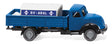 1957-1967 Magirus Sirius Low-Side Delivery Truck with Tank Load - Assembled -- ARAL (blue, white; German Lettering)