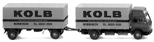 Truck MAN -- Double-Bottom Van