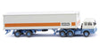 1969-1970 Hanomag-Henschel Tractor with Fruehauf Container, Chassis - Assemb -- Henschel Fruehauf (gray, turquoise, orange, German Lettering)