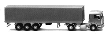 Truck MAN -- Covered Flatbed