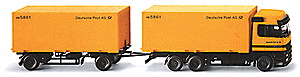 Tractor/Traler -- MB Actros "Deutsche Post AG"