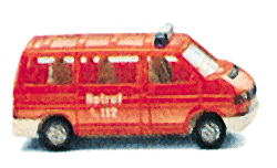 VW caravelle fire dept