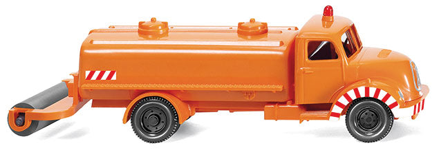 1957 Magirus Sirius Stret Sprinkler - Assembled -- Orange