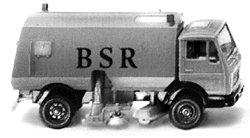 MB street cleaning truck