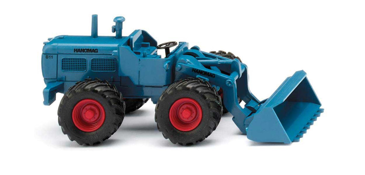 1964-1972 Hanomag Wheel Loader - Assembled -- Blue, Red