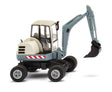 Schaeff HR 18 Wheel Mini-Excavator with Shovel - Assembled -- Light Blue, White