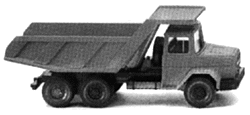 Man hd dump truck