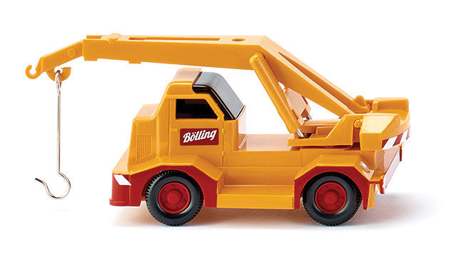 1954 Demag V70 Mobile Crane Truck - Assembled -- Bolling (yellow, red, German Lettering)