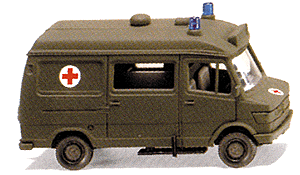 Military - Modern German Army (BW) -- Mercedes Benz 406 KW-Binz Ambulance