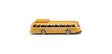 1951-1954 Mercedes-Benz O 6600 H Pullman Bus - Assembled -- Kraftpost (yellow, white, German Lettering)