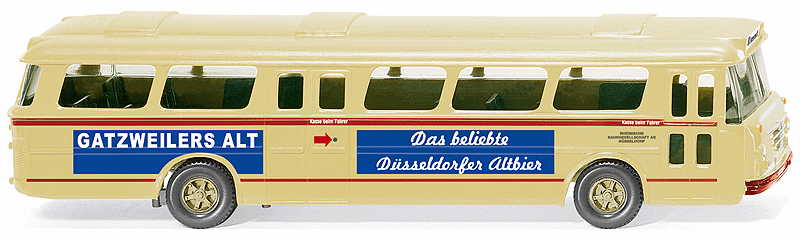 Bussing Senator Bus -- Gatzweilers Alt (yellow)