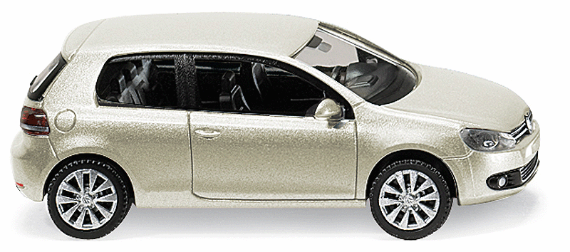 European Automobiles -- Volkswagen Golf VI, 3 Doors (Silver Leaf Metallic)
