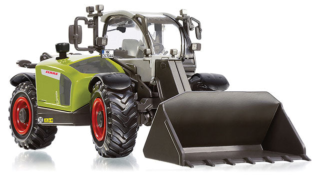 Claas Scorpion 7044 Telescopic Loader - Assembled -- Green, Red, Gray