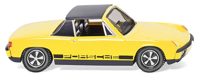 1969 Porsche 914 - Assembled -- Yellow, Black