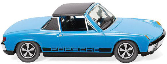 1969 Porsche 914 - Assembled -- Blue, Black
