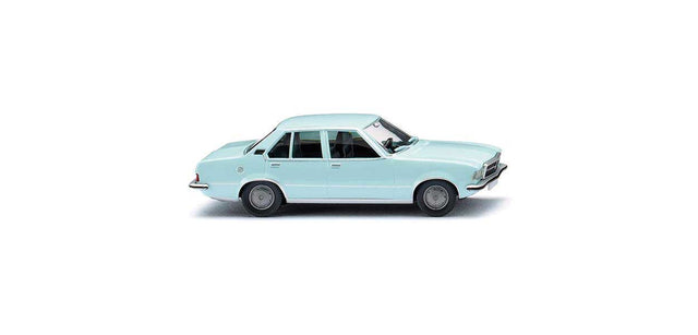 1971-1977 Opel Rekord D Sedan - Assembled -- Light Blue