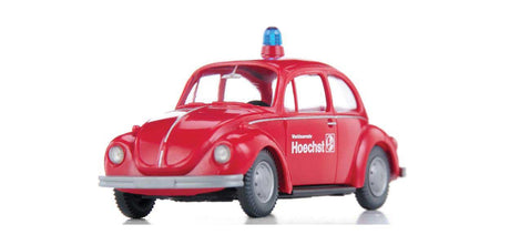 1972-1974 Volkswagen Beetle 1303 - Assembled -- Hoechst Factory Fire Department (red, German Lettering)-1