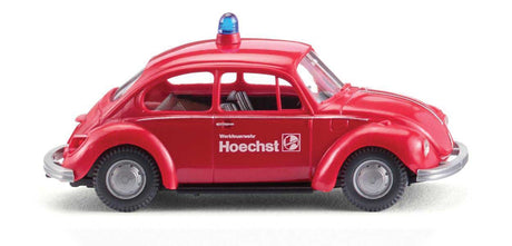 1972-1974 Volkswagen Beetle 1303 - Assembled -- Hoechst Factory Fire Department (red, German Lettering)-2