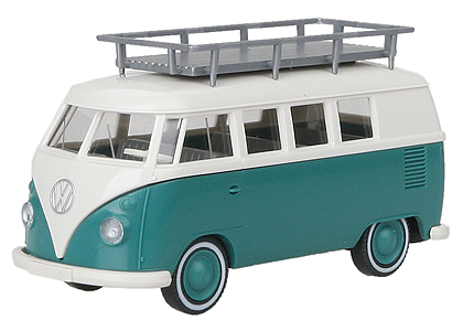 European Automobile -- Volkswagen Transporter T1 with Baggage