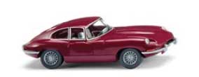 1961 Jaguar E Coupe - Assembled -- Red