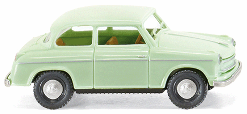1957 Lloyd Alexander TS 2-Door - Assembled -- Light Green