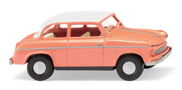 1957 Lloyd Alexander TS 2-Door - Assembled -- Pink, White