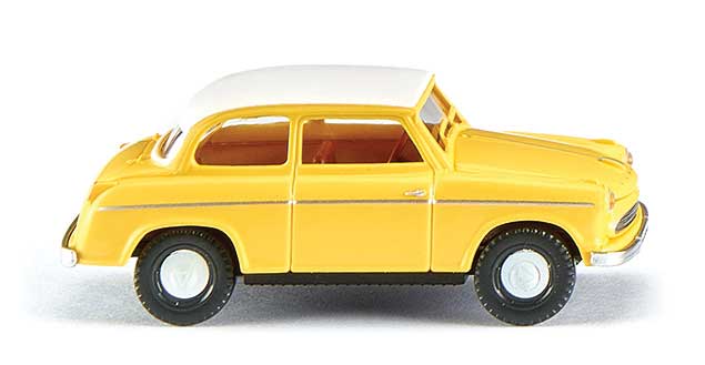 1957 Lloyd Alexander TS 2-Door - Assembled -- Yellow, White