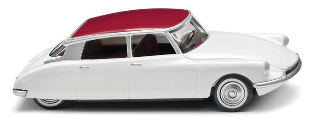 1957 Citroen ID 19 Sedan - Assembled -- White, Red