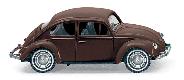 1960 Volkswagen Old-Style Beetle 1200 - Assembled -- Brown