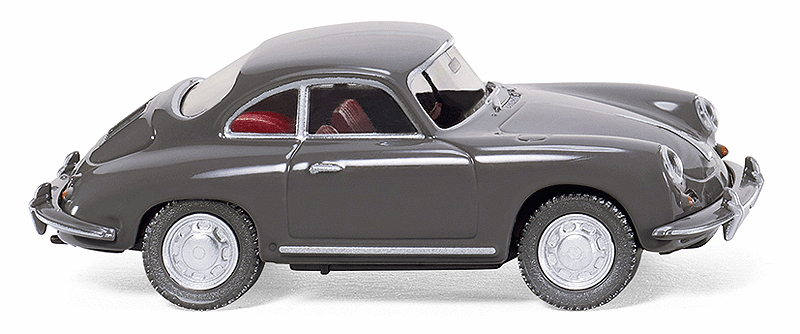 Porsche 356 Convertible - Assembled -- Gray