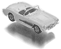 Chevrolet Corvette ivory