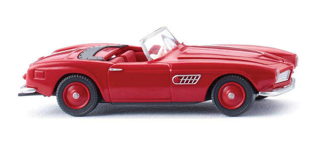 1956 BMW 507 Convertible - Assembled -- Top Down (red)