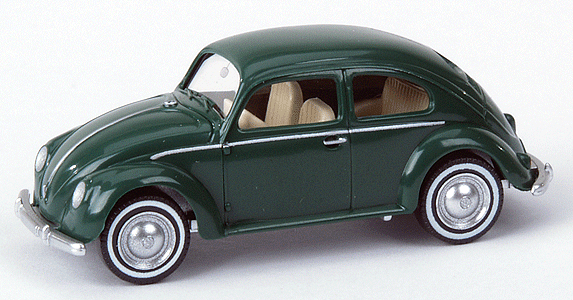 Automobile - Volkswagen Beetle -- Green
