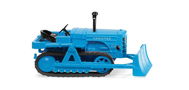 1952-1960 Hanomag K55 Crawler Tractor - Assembled -- Blue
