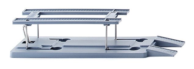 Hydraulic Vehicle Lift Platform - Assembled -- Powder Blue