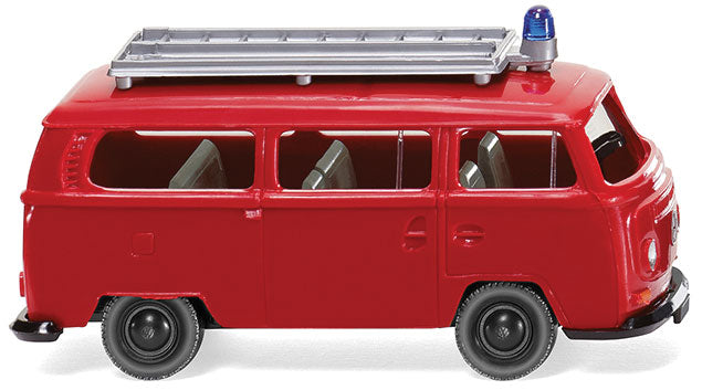 1967 Volkswagen T2 Passenger Van - Assembled -- Fire Service (red)