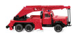 1957-1971 Magirus Uranus KW 15 Fire Crane Truck - Assembled -- Fire Department (red, black, German Lettering)