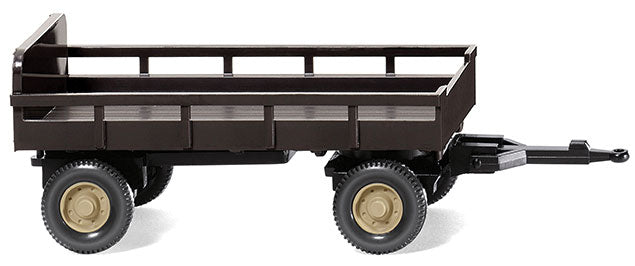 1951 Agricultural Trailer - Assembled -- Black