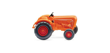 1952-1955 Allgaier Farm Tractor - Assembled -- Yellow, Red