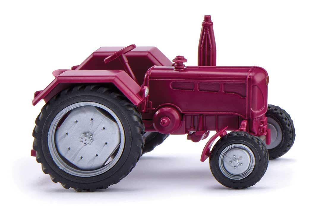 1955-1960  Lanz D 2016 Farm Tractor - Assembled -- Red