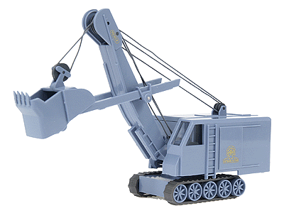 1954 Menck Excavator - Assembled -- Blue-1