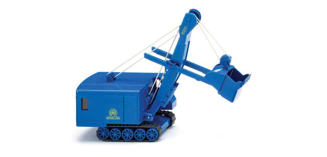 1954-1956 Menck Excavator - Assembled -- Blue, Yellow (German Lettering)