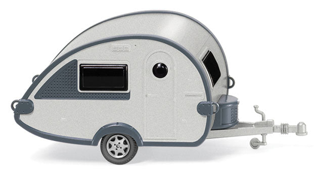 T@B Camping Trailer - Assembled -- 2-Tone Silver