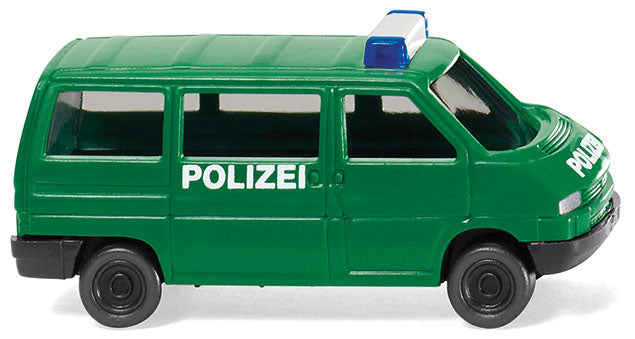 Volkswagen T4 Passenger Van - Assembled -- Police (green, white, German Lettering)