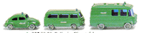 Emergency Vehicle 3-Pack -- Police (green)