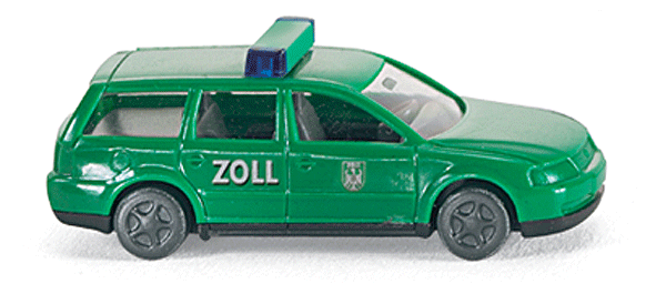 European Automobiles - Volkswagen -- Passat Varient 4-Door Station Wagon - German Customs (green)