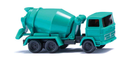 Mercedes-Benz Concrete Mixer - Assembled -- Water Blue