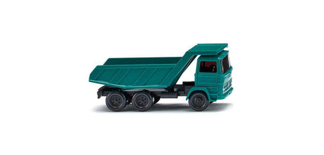 Mercedes-Benz 3-Axle Dump Truck - Assembled -- Blue